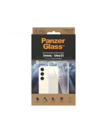 PANZERGLASS Etui  ClearCase do Samsung Galaxy S23 Przezroczysty