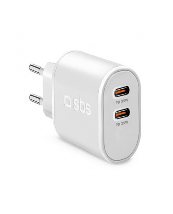 Sbs Ładowarka Sieciowa 2Xusb-C 35W Biały