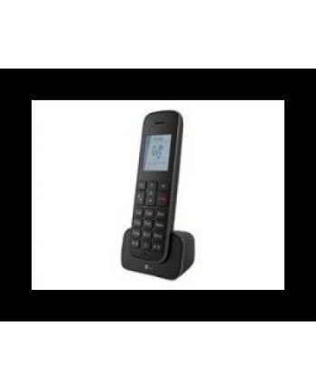 Telekom Sinus 207 Pack Zestaw Rozszerzeń (Słuchawka I Stacja Ładująca) Czarny