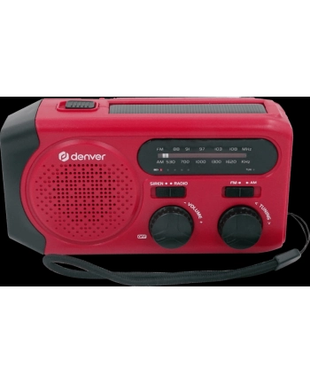 Denver Przenośne Radio Solarne Z Korbką Scr-2010 nr 2