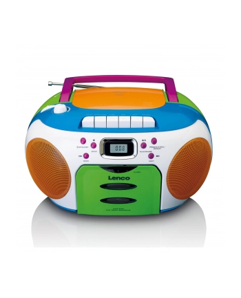 Lenco Scd-971 - Boombox - Cd Cassette - Fm - Stereo - Biały (Pa90) nr 2