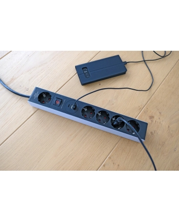 BRENNENSTUHL BRENNENSTUHL LISTWA ZASILAJACA 5-GNIAZD.1,5M USB POWER DELIVERY CZARNY (1159780615) nr 2