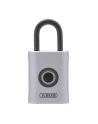 Abus Kłódka Abvs62575 45mm Srebrny Z Czytnikiem Linii Papilarnych - nr 15