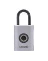 Abus Kłódka Abvs62575 45mm Srebrny Z Czytnikiem Linii Papilarnych - nr 14