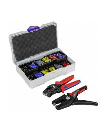 Knipex Zestawy Do Zagniatania Tulejek Kablowych Z Kołnierzem Tworzywa Sztucznego 979015
