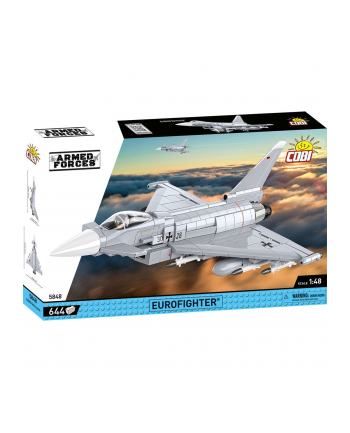 COBI 5848 Armed Forces Wielozadaniowy myśliwiec (wersja europejska)ROFIGHTER 644 klocki nr 1