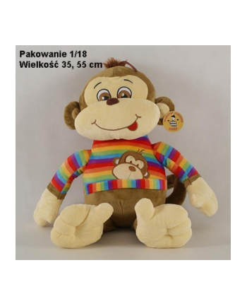 Małpka w Pasiastej Koszulce Duża 03254 D-EEF