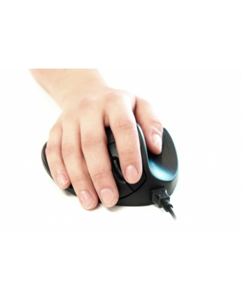 Bakker & Elkhuizen Hippus Mouse USB Large Right Black (BNEP210R)
