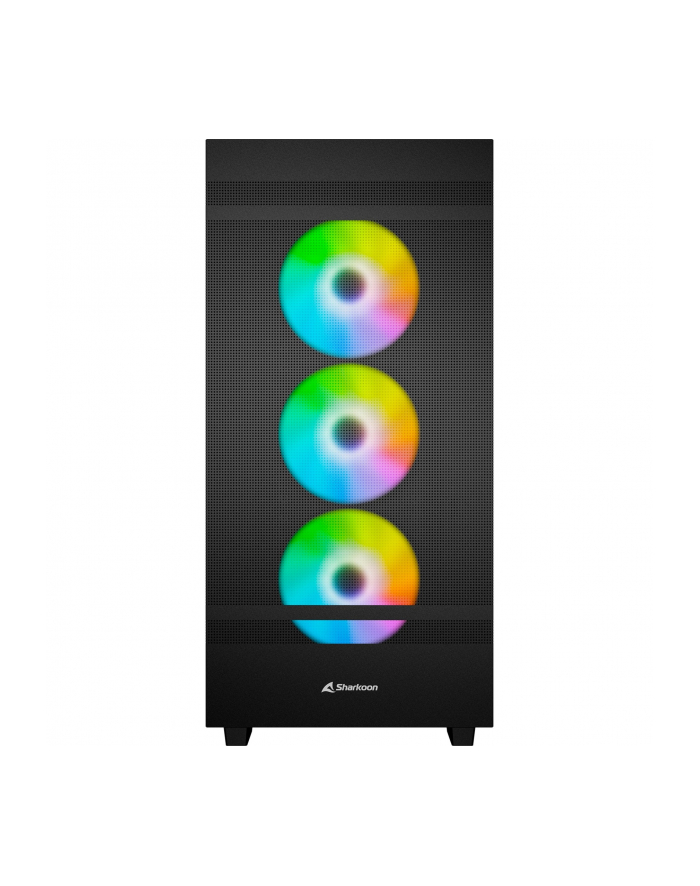 Sharkoon Rebel C50 RGB ATX Full Tower Czarny główny