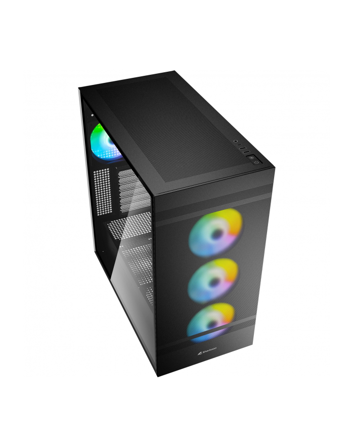 Sharkoon Rebel C50 RGB ATX Full Tower Czarny główny