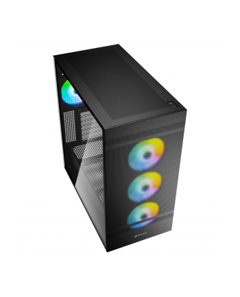 Sharkoon Rebel C50 RGB ATX Full Tower Czarny nr 2