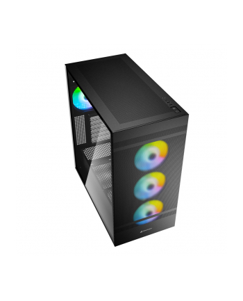 Sharkoon Rebel C50 RGB ATX Full Tower Czarny