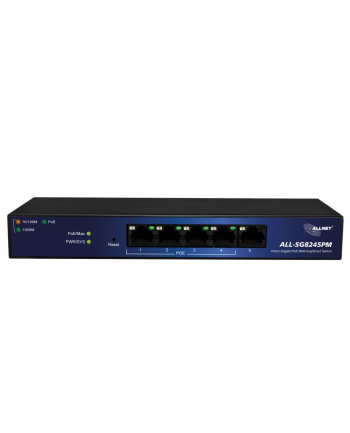 Allnet Switch All-Sg8245Pm, 5 Portów, 1000 Mbit/S, Funkcja Poe (ALLSG8245PM)