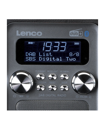 Lenco Radio Przenośne Dab Pdr-051 Dab Radio - Dab/Dab+/Fm - Stereo - (Pdr051Bksi)