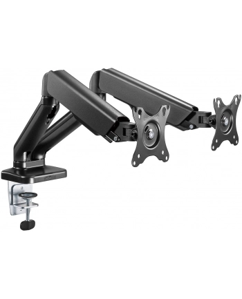 Goobay Uchwyt Monitorów Basic Double Gas 17''-32''