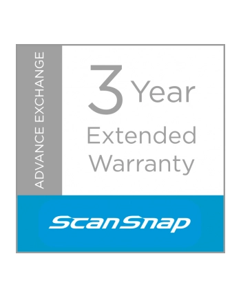 Fujitsu Scanner Service Program 3 Year Extended Warranty For Mobile Scanners (U3EXTWMOB) nr 2