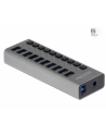 Delock Externer SuperSpeed mit 10 Ports + Schalter (63670) - nr 11
