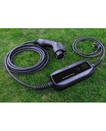 Extralink Bs-Pcd030 16A 3.6Kw Schuko | Ładowarka Ev 1 Faza, 5,5M, Wyświetlacz Lcd (EX31865) nr 1