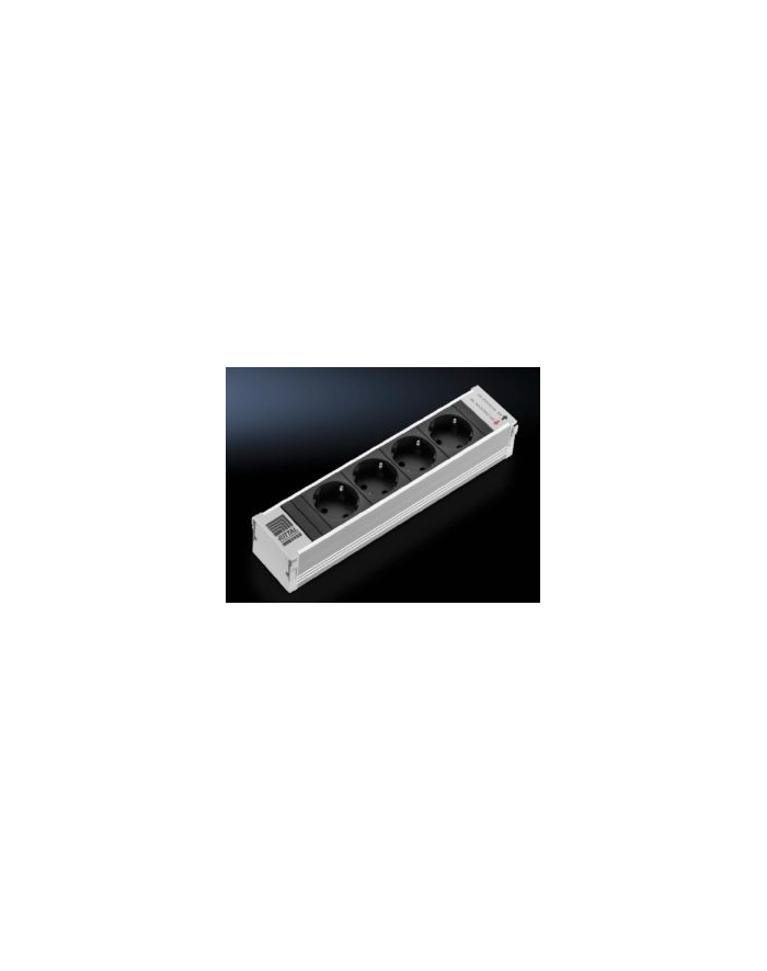 Rittal Dk 7856.100 Moduł Wtykowy D/Nl/A Schuko 4 Gniazda Bez Zabezpieczenia Przeciwprzepięciowego Aluminium Czarny 7856100 główny