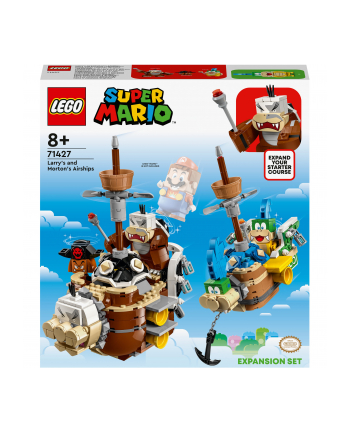 LEGO Super Mario 71427 Statki powietrzne Larry’ego i Mortona — zestaw rozszerzający