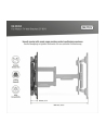 digitus Uchwyt ścienny do TV 37-80' max. obciążenie 60kg, VESA max. 600x400 z regulacją w pionie i poziomie - nr 3