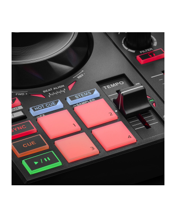 Hercules DJControl Inpulse 200 MK2 - kontroler DJ do nauki miksowania