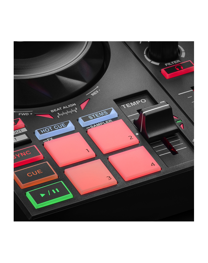 Hercules DJControl Inpulse 200 MK2 - kontroler DJ do nauki miksowania główny