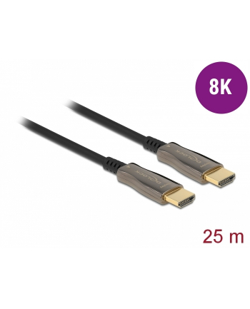 Delock Aktywny Kabel Optyczny Hdmi 8K 60 Hz 25 M