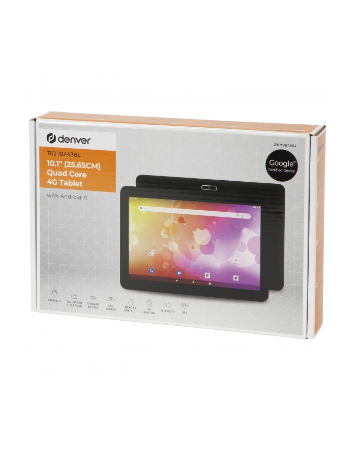 Denver Electronics Emaga Tablet TIQ-10443BL 10,1'' Quad Core 2 GB RAM 16 (S0434116) główny