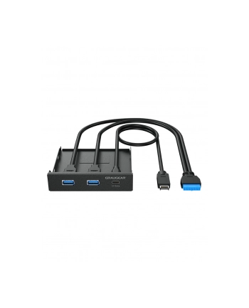 Graugear USB-HUB Multi Front Panel, 3.2 Gen2 Type-C retail (GMP01)