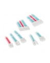 Kolink Core Adept Braided Cable Extension Kit - Brilliant White/Neon Blue/Pure Pink (COREADEPTEKBBP) - nr 1