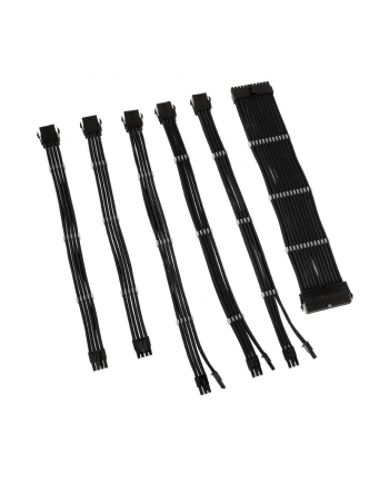Kolink Core Adept Braided Cable Extension Kit - Black (COREADEPTEKBLK)