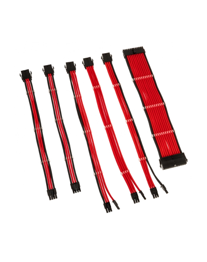 Kolink Core Adept Braided Cable Extension Kit - Red (COREADEPTEKRED) główny