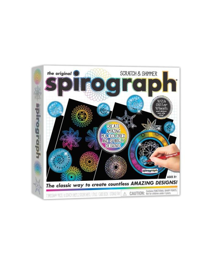 dante Spirograph zestaw do zdrapywania 1035Z główny