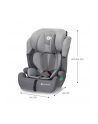 Kinderkraft fotelik COMFORT UP i-Size 9-36kg Szary - nr 5
