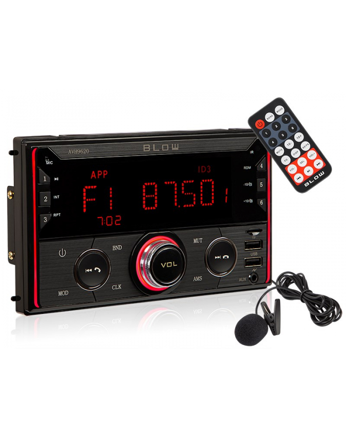 BLOW RADIO AVH-9620 2DIN 7''; główny