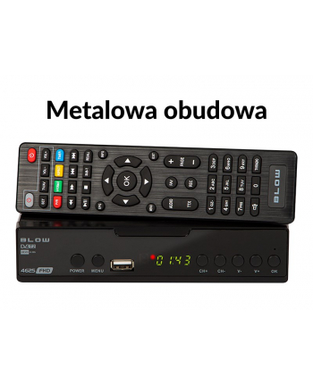 BLOW D-EKOD-ER TUNER DVB-T2 BLOW 4625FHD H265 V2