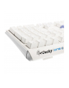 Klawiatura gamingowa Ducky ONE 3 Classic MX-Blue RGB LED US biała, mechaniczna - nr 14