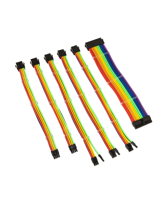 Kolink Core Adept Braided Cable Extension Kit - Rainbow (COREADEPTEKRBW) główny