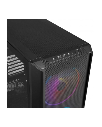 Lian Li LANCOOL 216 Mesh ARGB, Hartowane szkło, czarna