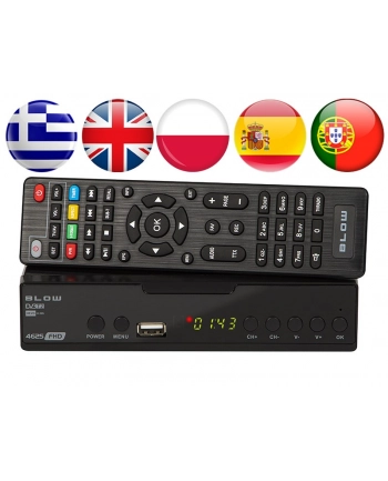 BLOW D-EKOD-ER TUNER DVB-T2 BLOW 4625FHD H265 V2 nr 1