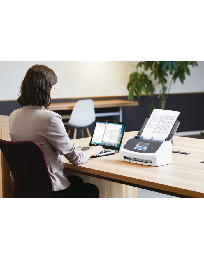 Fujitsu ScanSnap iX1600 - 216 x 360 mm 600 DPI 40 ppm ADF + Manual feed scanner Black White TFT (PA03770B401) główny