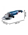 SZLIFIERKA KĄTOWA FI 230 2400W 06018C3300 BOSCH - nr 3