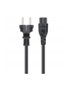 Kabel zasilający koniczynka Manhattan Schuko/C5 1m czarny - nr 5