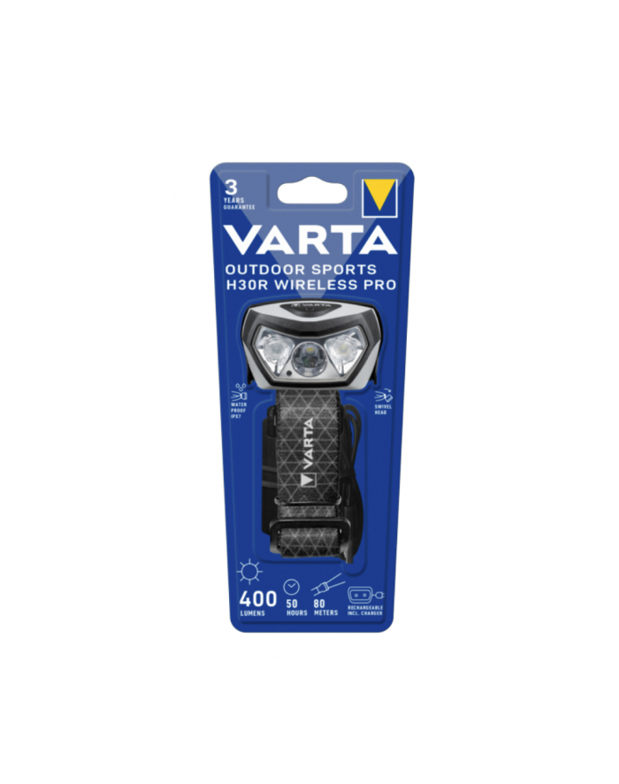 Latarka VARTA Outdoor Sports H30R Wireless Pro główny