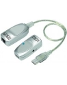 Extender USB 1.1 LINDY Cat.6 50m szary - nr 20