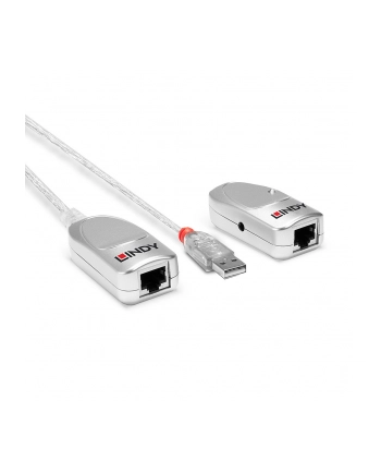 Extender USB 1.1 LINDY Cat.6 50m szary nr 1