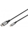 Kabel adapter DIGITUS PREMIUM miniDisplayPort - DisplayPort 8K 60Hz miniDP/DP M/M 2m - nr 14