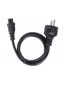Kabel zasilający koniczynka Manhattan Schuko/C5 1m czarny - nr 6