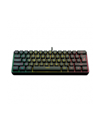 Klawiatura przewodowa SureFire KingPin X1 gamingowa 60% RGB QWERTY English